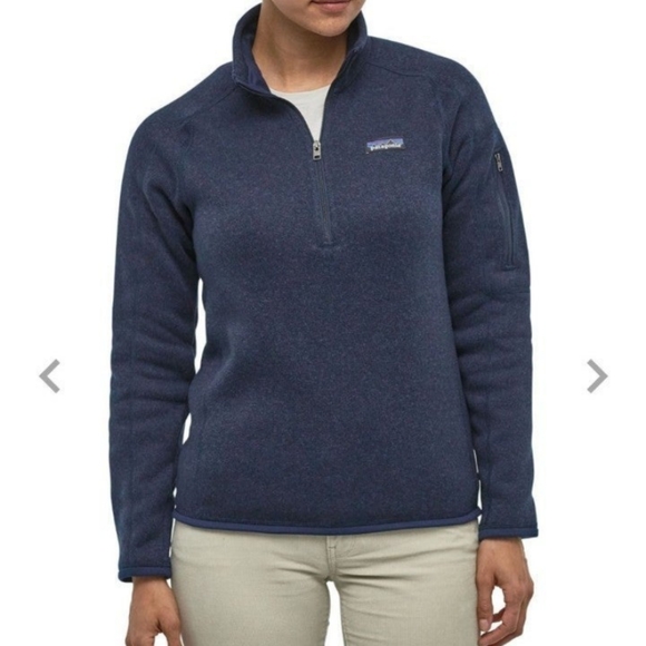 PATAGONIA WOMENS BETTER SWEATER 1/4 ZIP FLEECE - Picture 10 of 12